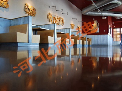 硅晶彩砂耐磨地坪 