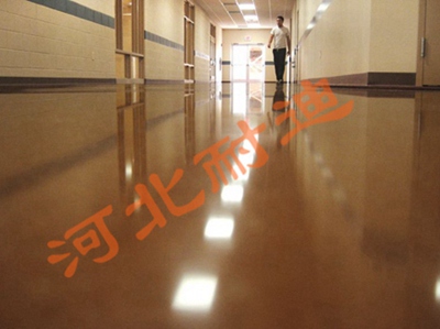 硅晶彩砂耐磨地坪 